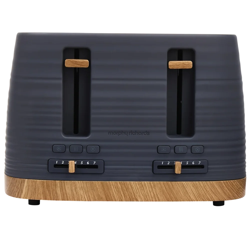 Morphy Richards Clay Toaster | 4 Slice | Flint Grey | 243101 Morphy Richards Clay Toaster | 4 Slice | Flint Grey | 243101