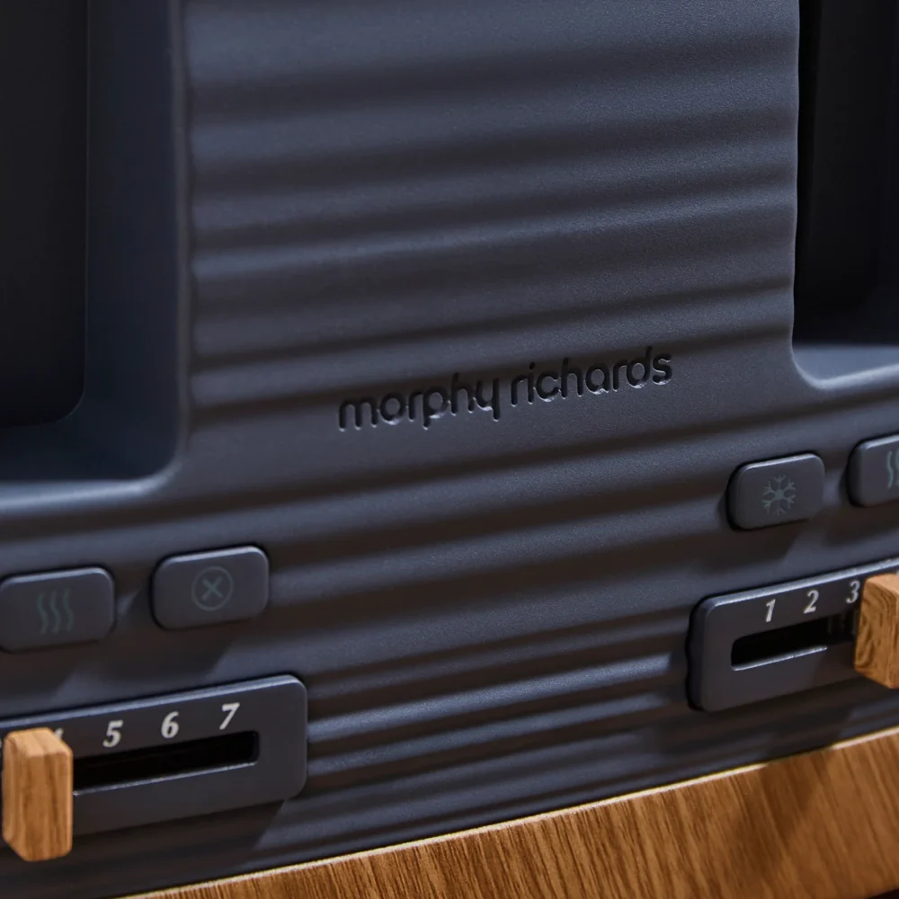 Morphy Richards Clay Toaster | 4 Slice | Flint Grey | 243101 Morphy Richards Clay Toaster | 4 Slice | Flint Grey | 243101