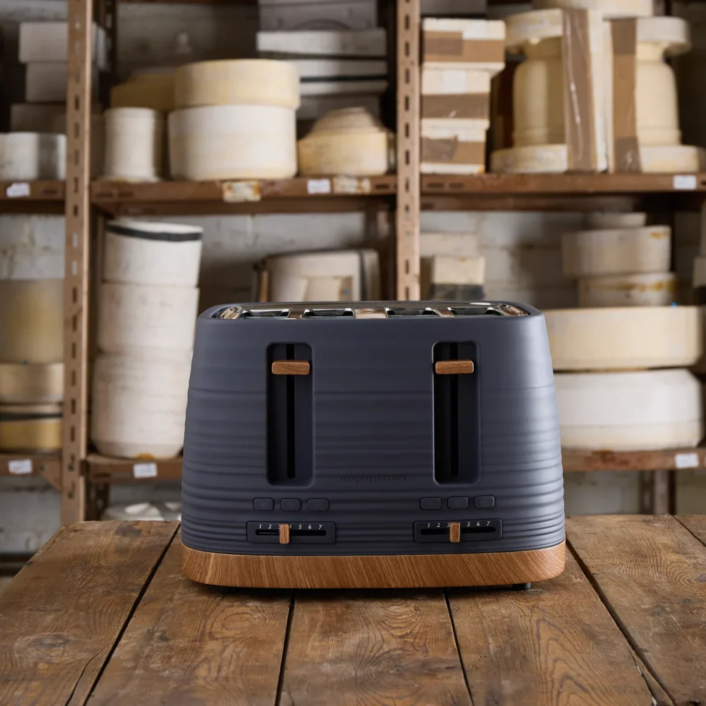 Morphy Richards Clay Toaster | 4 Slice | Flint Grey | 243101 Morphy Richards Clay Toaster | 4 Slice | Flint Grey | 243101