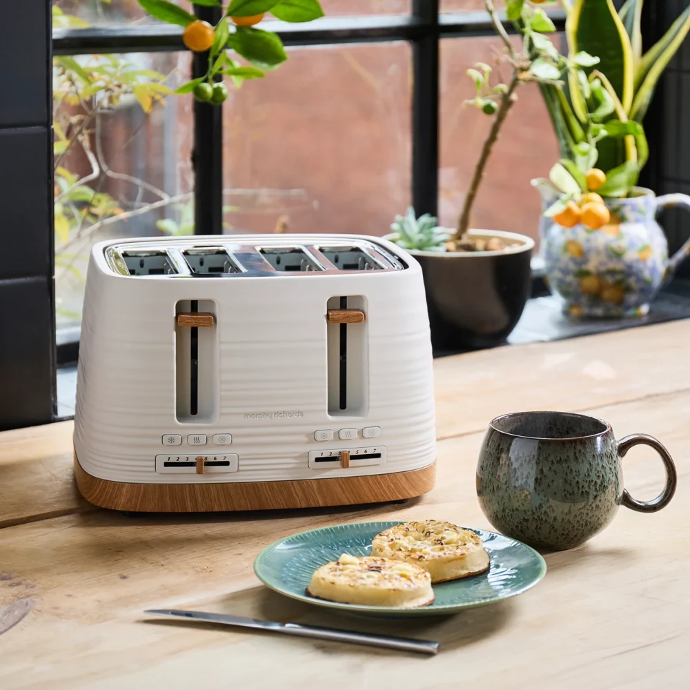 Morphy Richards Clay Toaster | 4 Slice | China Clay | 243102 Morphy Richards Clay Toaster | 4 Slice | China Clay | 243102