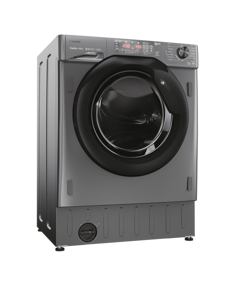 Haier Integrated 9kg Washer/Heat Pump Tumble Dryer I 5kg Dry I HWDQ90B416FWBR Haier Integrated 9kg Washer/Heat Pump Tumble Dryer I 5kg Dry I HWDQ90B416FWBR