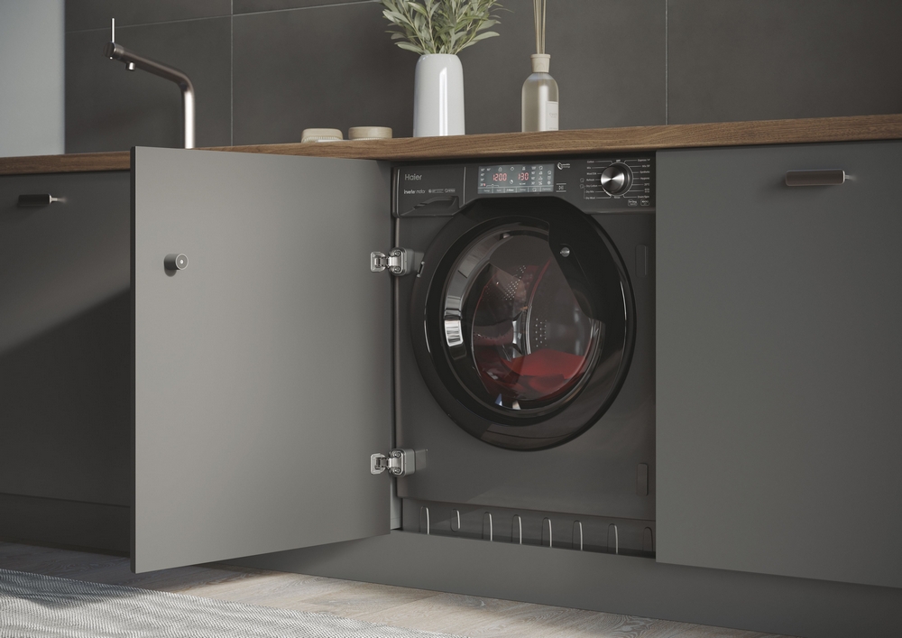 Haier Integrated 9kg Washer/Heat Pump Tumble Dryer I 5kg Dry I HWDQ90B416FWBR Haier Integrated 9kg Washer/Heat Pump Tumble Dryer I 5kg Dry I HWDQ90B416FWBR