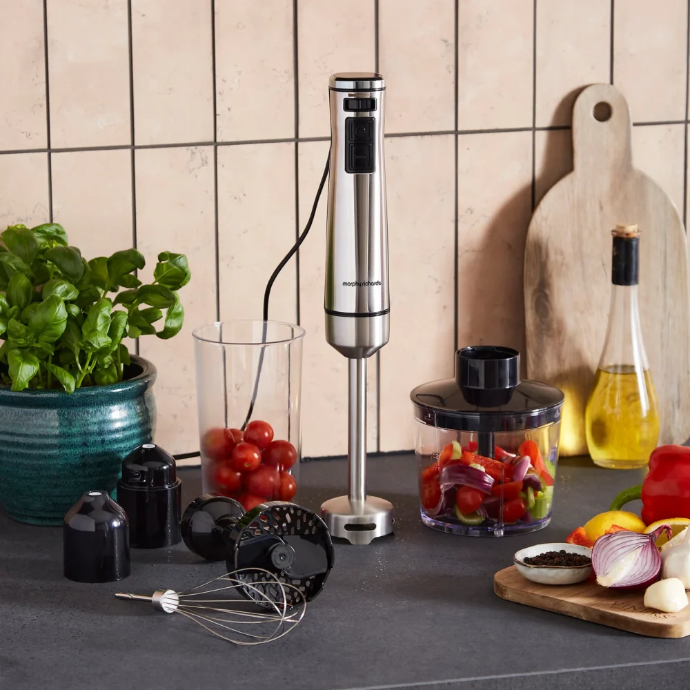 Morphy Richards Hand Blender Set with Masher | 402020 Morphy Richards Hand Blender Set with Masher | 402020