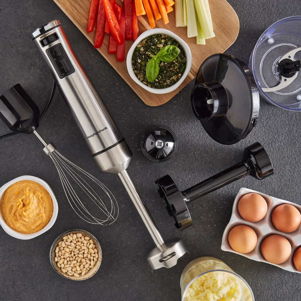 Morphy Richards Hand Blender Set with Masher | 402020 Morphy Richards Hand Blender Set with Masher | 402020