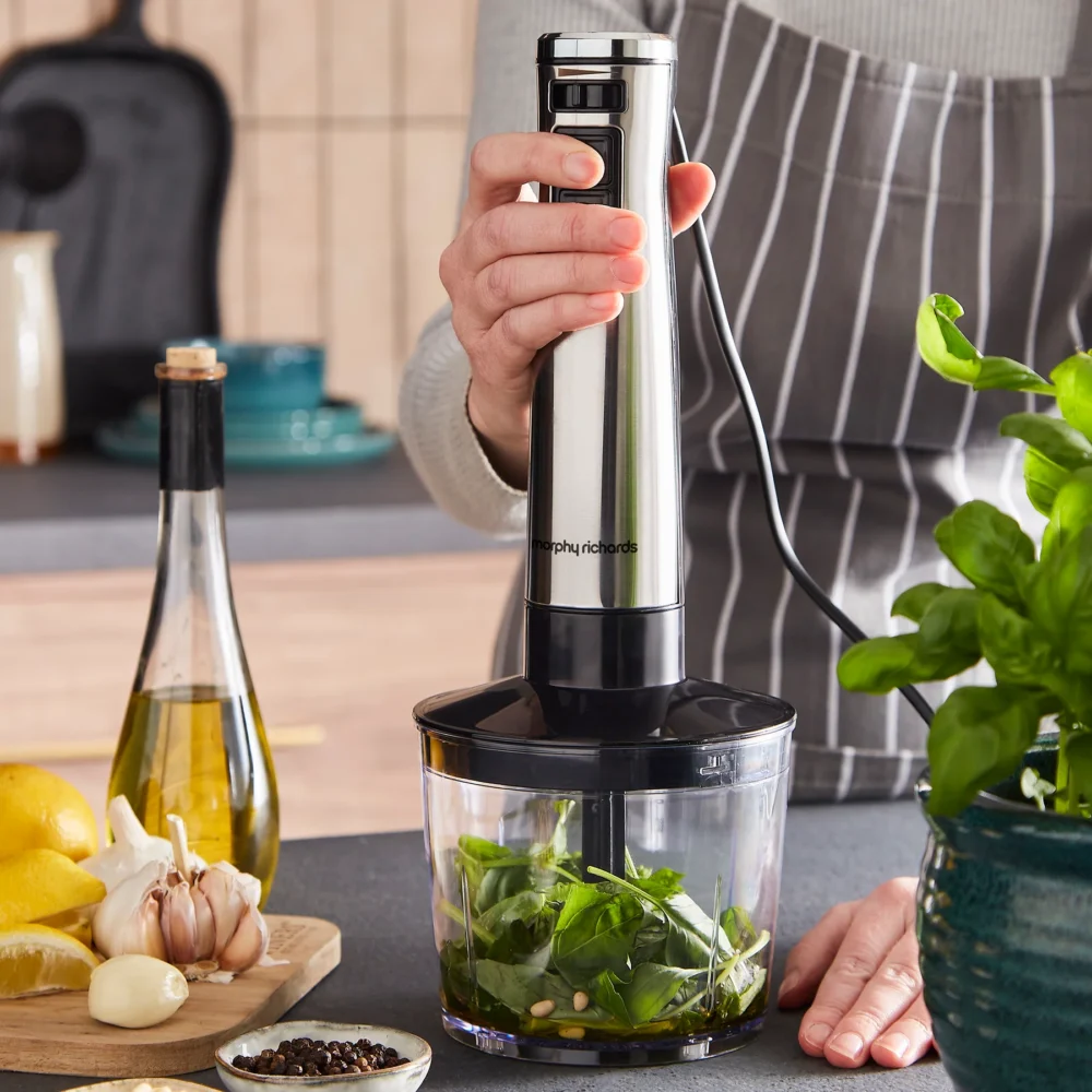 Morphy Richards Hand Blender Set with Masher | 402020 Morphy Richards Hand Blender Set with Masher | 402020