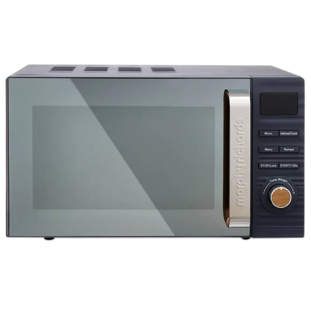 Morphy Richards Clay Microwave | Flint Grey | 512001 Morphy Richards Clay Microwave | Flint Grey | 512001