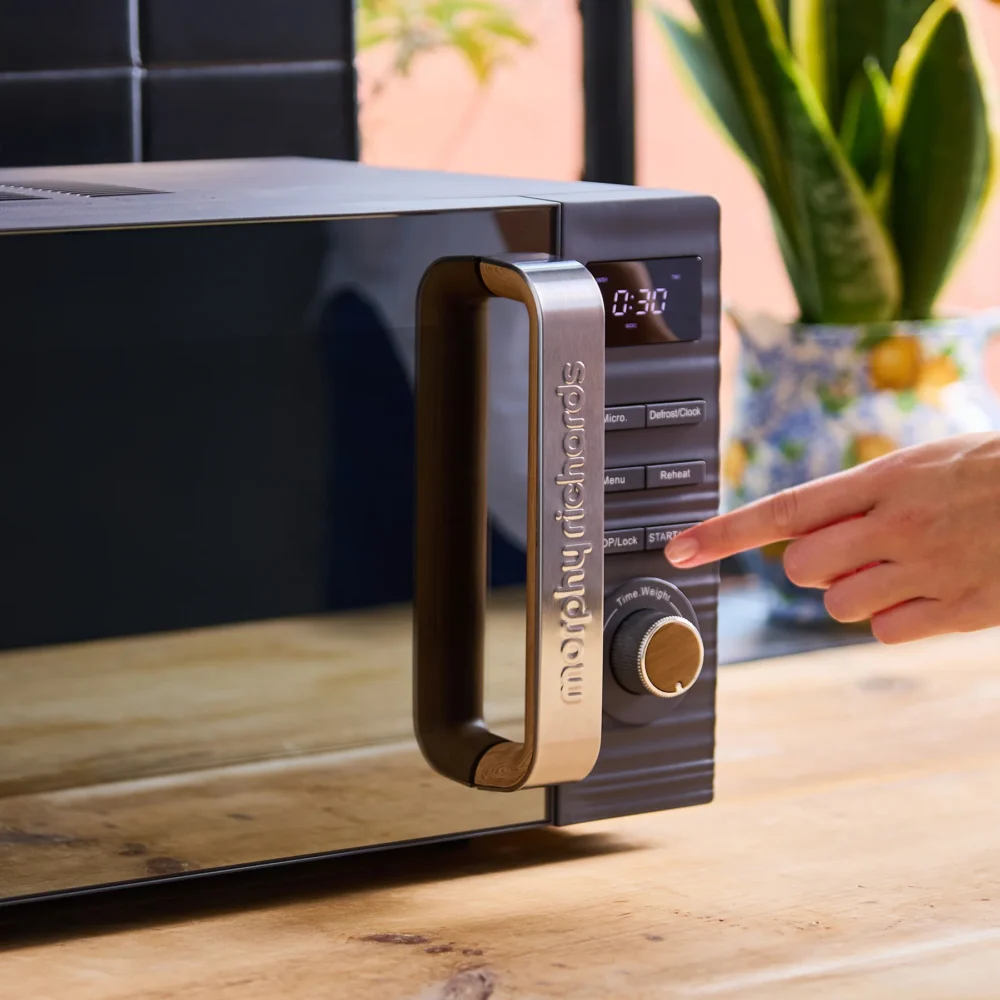 Morphy Richards Clay Microwave | Flint Grey | 512001 Morphy Richards Clay Microwave | Flint Grey | 512001