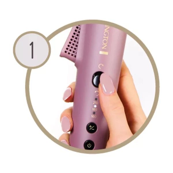 Remington AIRvive Rotating Curling Wand | CI8930 Remington AIRvive Rotating Curling Wand | CI8930