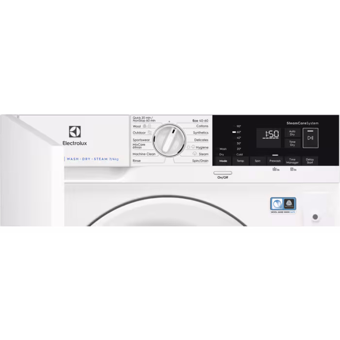 Electrolux 7KG Washer Dryer | 4KG Dry | 1600 Spin | EWD746PCBI Electrolux 7KG Washer Dryer | 4KG Dry | 1600 Spin | EWD746PCBI