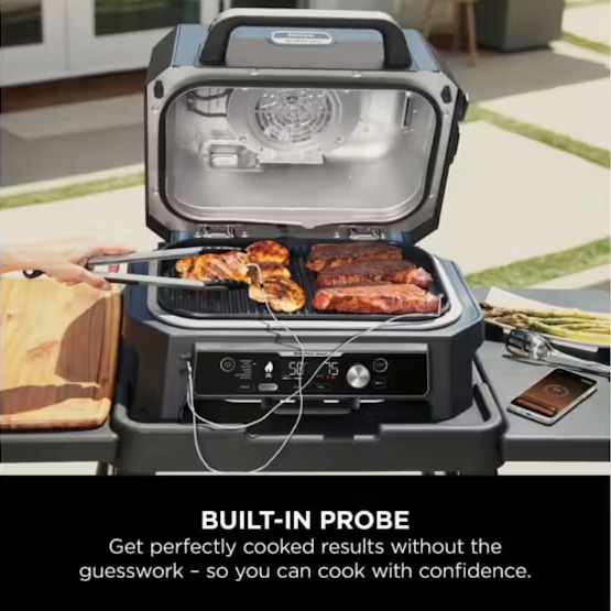 Ninja Woodfire Electric BBQ Grill & Smoker | OG901UK Ninja Woodfire Electric BBQ Grill & Smoker | OG901UK