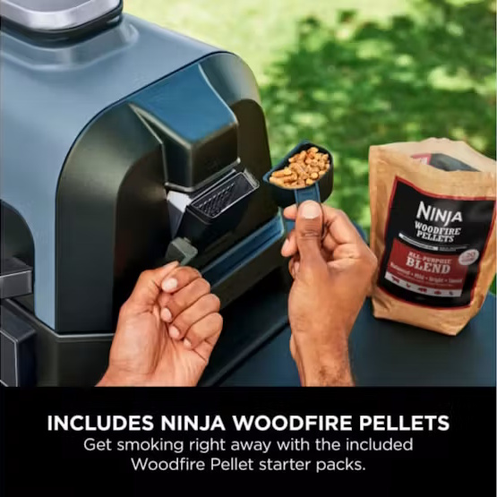 Ninja Woodfire Electric BBQ Grill & Smoker | OG901UK Ninja Woodfire Electric BBQ Grill & Smoker | OG901UK