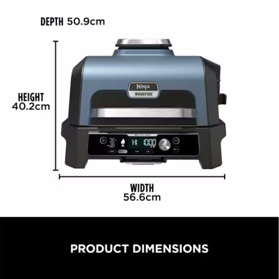 Ninja Woodfire Electric BBQ Grill & Smoker | OG901UK Ninja Woodfire Electric BBQ Grill & Smoker | OG901UK