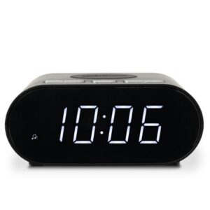 Roberts Ortus FM Dual Alarm Clock Radio I Black I ORTUSFMBK