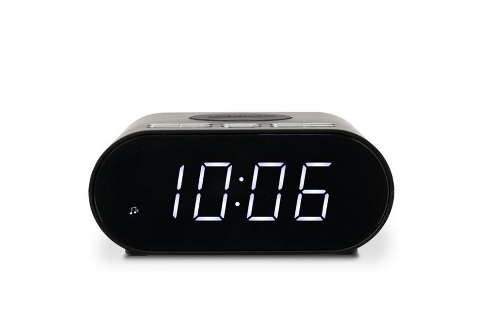 Roberts Ortus FM Dual Alarm Clock Radio I Black I ORTUSFMBK Roberts Ortus FM Dual Alarm Clock Radio I Black I ORTUSFMBK