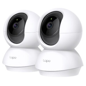 Tapo Home Security Camera | Pan & Tilt | 2 Pack | TAPOC200P2