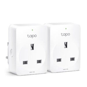 Tapo Mini Smart Wi-Fi Socket | Energy Monitoring | 2 Pack | TAPOP110