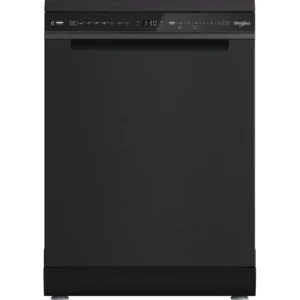 Whirlpool Maxi Space Dishwasher | Black | 15 Place | W8FHS61BSUK