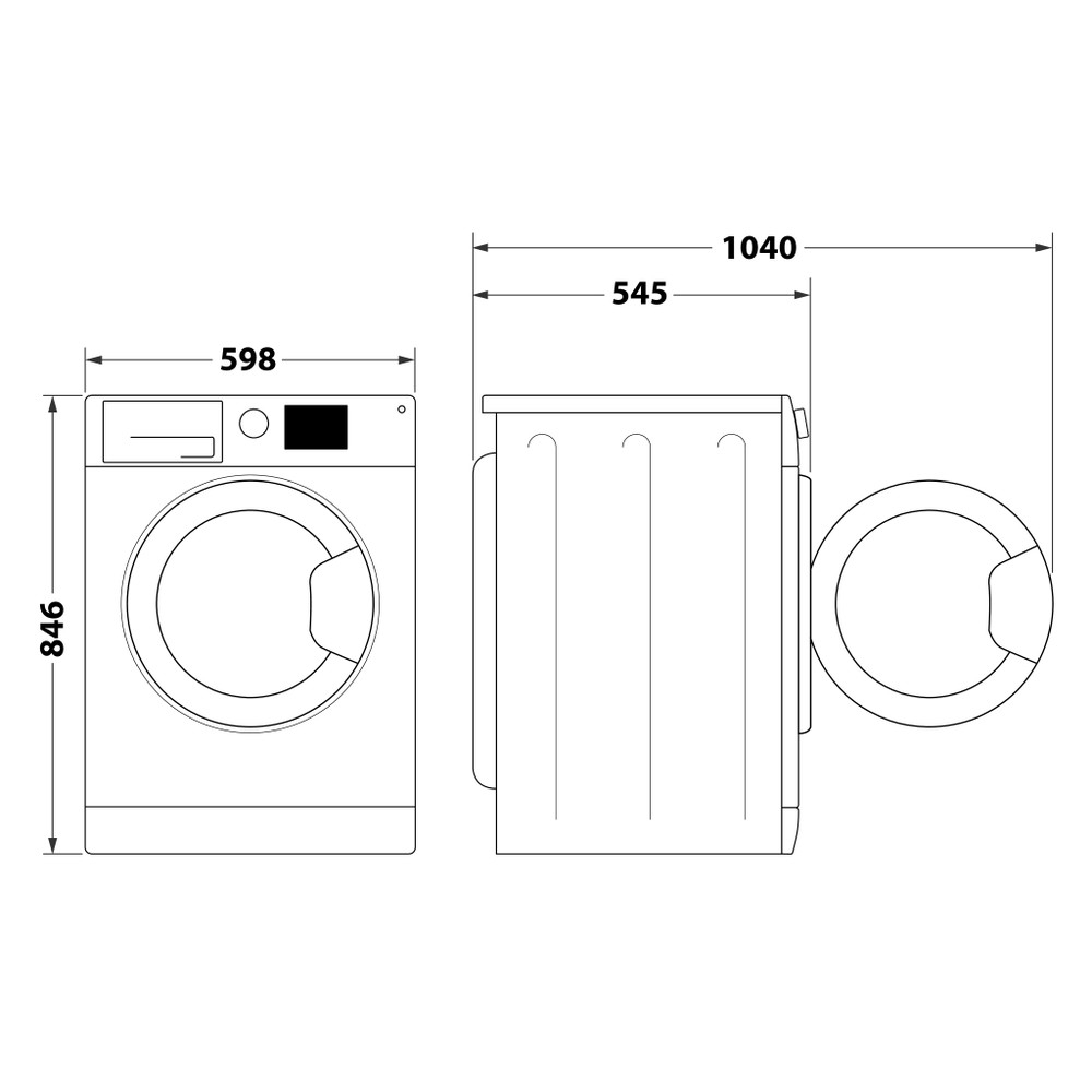 Hotpoint 8kg Cold Guard Heat Pump Tumble Dryer I White I HHDD80WWIRE Hotpoint 8kg Cold Guard Heat Pump Tumble Dryer I White I HHDD80WWIRE