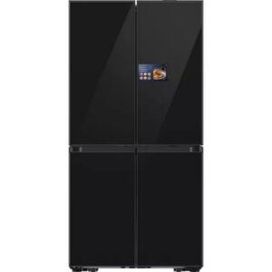 Bespoke Samsung Series 9 Plumbed Black Fridge Freezer I American Style I RM90F67CECEU
