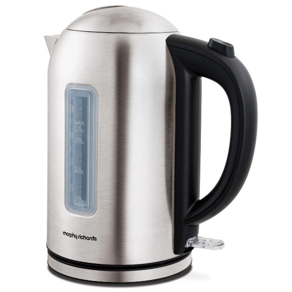Morphy Richards Quiet Boil Kettle | Brushed Steel | 980580 Morphy Richards Quiet Boil Kettle | Brushed Steel | 980580