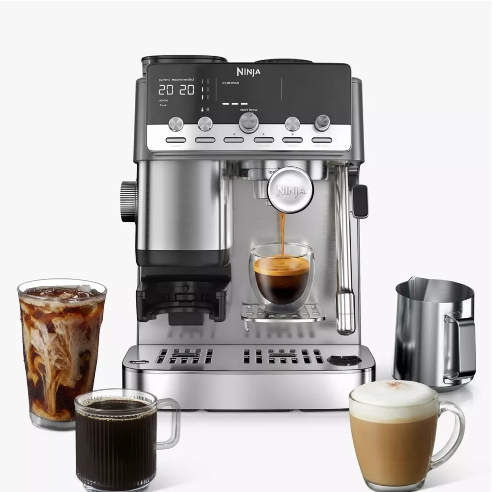 Ninja Luxe Café Mini Plus Espresso Machine | Stainless Steel | ES352UK Ninja Luxe Café Mini Plus Espresso Machine | Stainless Steel | ES352UK