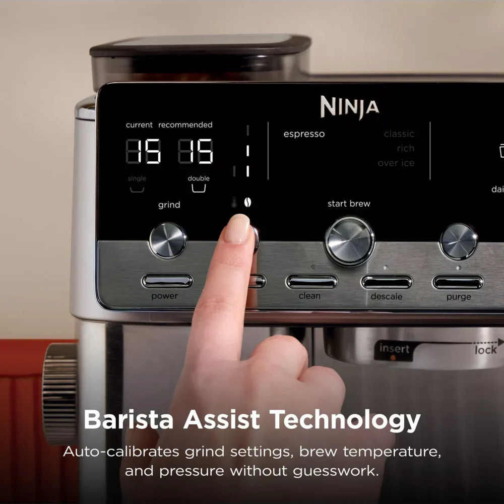 Ninja Luxe Café Mini Plus Espresso Machine | Stainless Steel | ES352UK Ninja Luxe Café Mini Plus Espresso Machine | Stainless Steel | ES352UK