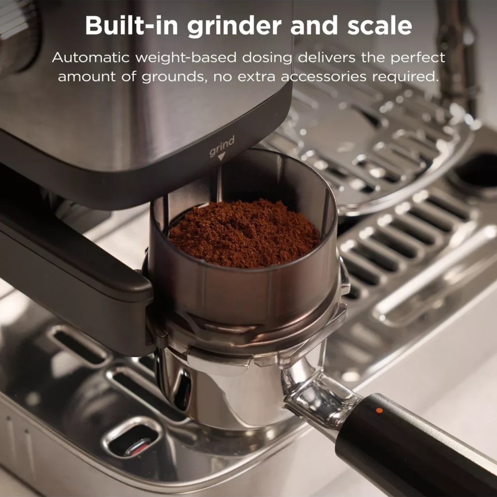 Ninja Luxe Café Mini Plus Espresso Machine | Stainless Steel | ES352UK Ninja Luxe Café Mini Plus Espresso Machine | Stainless Steel | ES352UK