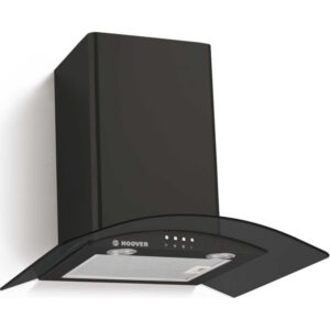Hoover 60CM Chimney Hood | Black | HGM610NN