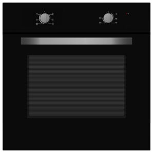 PowerPoint Built-In Single Oven | Black | P24EMDBL
