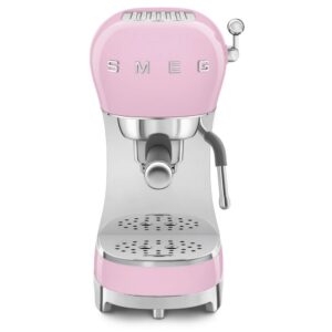 Smeg 50’s Style Espresso Coffee Machine I Pink I ECF02PKUK