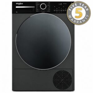 Whirlpool 10kg Heat Pump Tumble Dryer I Black I WDH10W7MGIRE