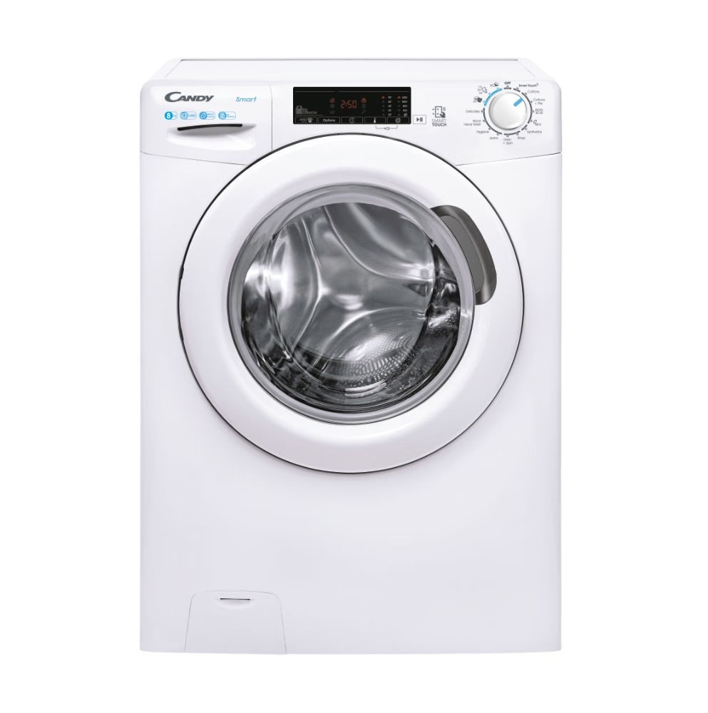 Candy 8kg Freestanding Washing Machine I 1400 Spin I White I CS148TW4/1-80 Candy 8kg Freestanding Washing Machine I 1400 Spin I White I CS148TW4/1-80