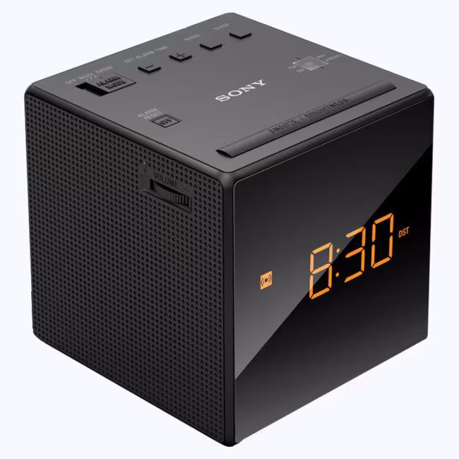 Sony LED Clock Radio | Black | ICFC1BCEK Sony LED Clock Radio | Black | ICFC1BCEK