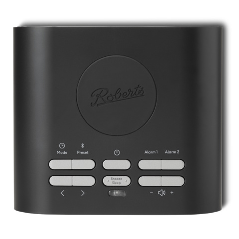 Roberts Ortus Charge FM Alarm Clock Radio with Phone Charger I Black I ORTUSCHARGEBK Roberts Ortus Charge FM Alarm Clock Radio with Phone Charger I Black I ORTUSCHARGEBK