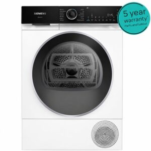Siemens IQ500 Heat Pump Tumble Dryer I 9kg I White I WQ46H2D9IE