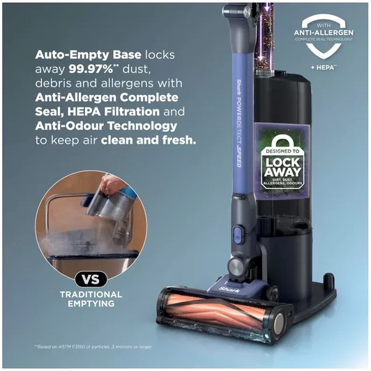 Shark PowerDetect Speed Empty Pet Pro Cordless Vacuum | IA3241UKT Shark PowerDetect Speed Empty Pet Pro Cordless Vacuum | IA3241UKT