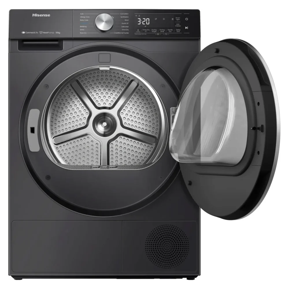Hisense 5S 10KG Tumble Dryer | Black | DH5S102BB Hisense 5S 10KG Tumble Dryer | Black | DH5S102BB