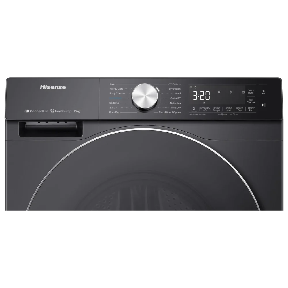 Hisense 5S 10KG Tumble Dryer | Black | DH5S102BB Hisense 5S 10KG Tumble Dryer | Black | DH5S102BB
