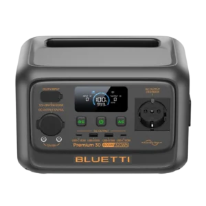 Bluetti Premium 30 V2 Portable Power Station I 600W 320Wh I PPR30V2UKGYBL010