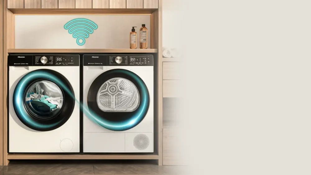 Hisense 3S Series 1400 Spin Washing Machine I 8kg I White I WF3S8043BW Hisense 3S Series 1400 Spin Washing Machine I 8kg I White I WF3S8043BW