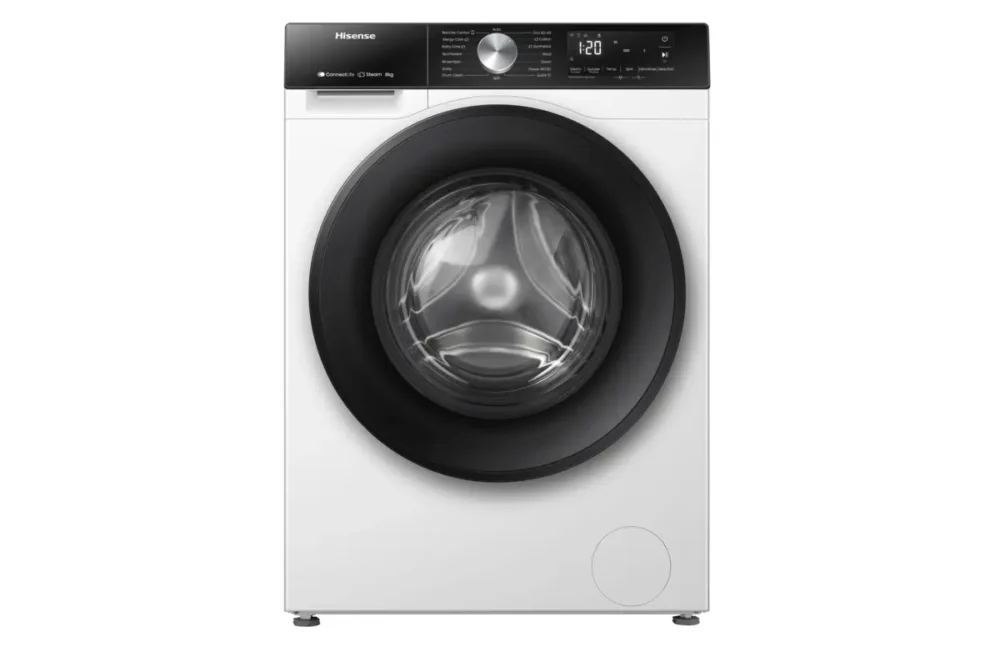 Hisense 3S Series 1400 Spin Washing Machine I 8kg I White I WF3S8043BW Hisense 3S Series 1400 Spin Washing Machine I 8kg I White I WF3S8043BW